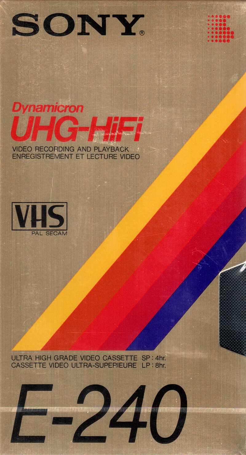 Sony VHS videoband UHG HiFi 240 (4 uur)