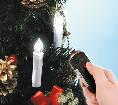 Inschrijven zonnebloem moord Draadloze warmwitte LED kerstlampen met afstandsbediening - Pop Electronics